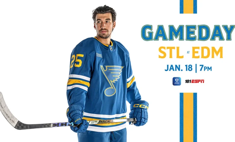Preview: Blues at Oilers