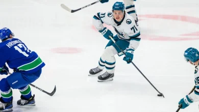 Preview/Lines #51: Latest Sharks in Playoff Spot Since 2019, Celebrini Talks North Vancouver Hockey, Sherwood Won't Play