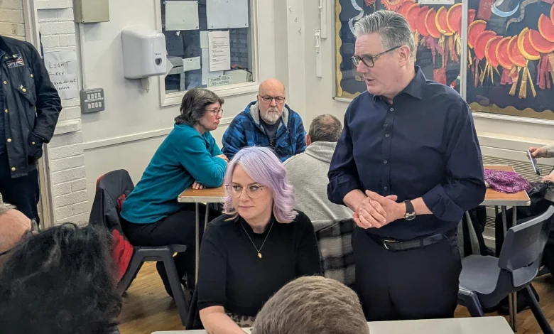 Prime Minister Keir Starmer visits Reading community centre amid measures to cut cost of living, rail fare freeze, and childcare support