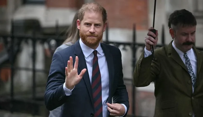 Prince Harry visibly emotional as he says Daily Mail made wife Meghan’s life a misery