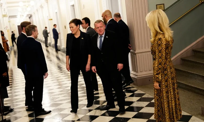 Prise de possession du Groenland | Début d’une rencontre sous haute tension à la Maison-Blanche