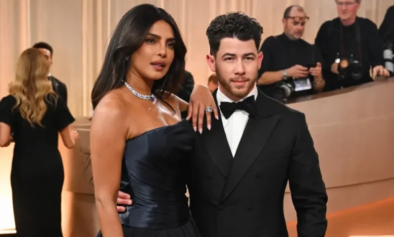 Priyanka Chopra Jonas Holds Court in Dior With Nick Jonas at the Golden Globes 2026 Red Carpet