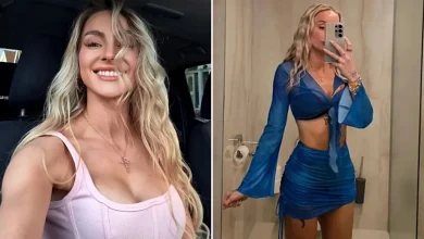 Pro Skateboarder Stefani Nurding Turns Up the Heat in Plunging Pink Tank During Year-End Photo Drop