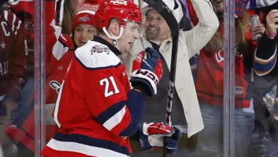 Protas Out For Capitals vs. Blackhawks With Lower-Body Injury