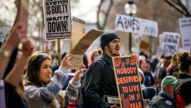 Protesters gather in Salt Lake City
