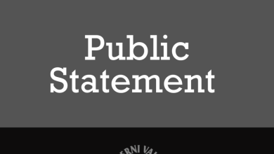 Public Statement Regarding Evan Hammond