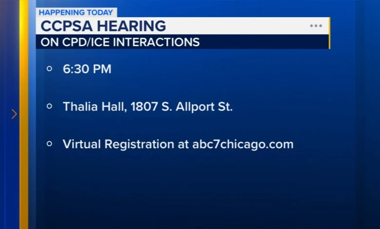 Public hearing to be held in Pilsen on interactions between Chicago police officers, federal immigration agents