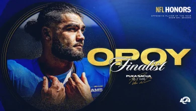 Puka Nacua named finalist for Associated Press 2025 NFL Offensive Player of the Year award