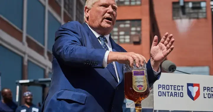 Quebec’s finance minister says Ontario’s Crown Royal whisky ban is misguided