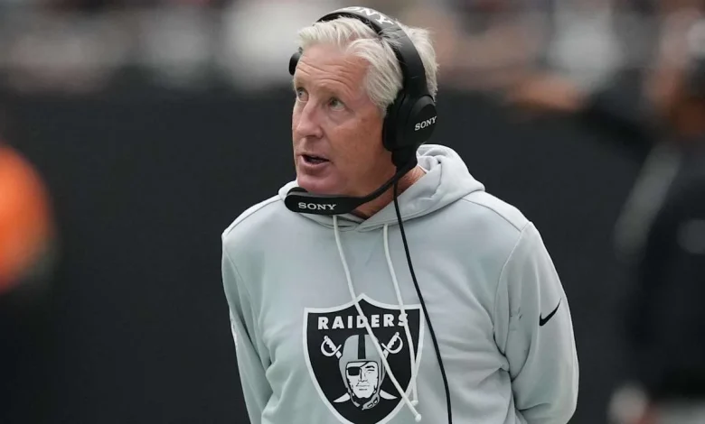 Raiders fire HC Pete Carroll following his first season in Las Vegas