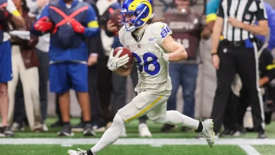 Rams WR Jordan Whittington questionable to return with chest injury