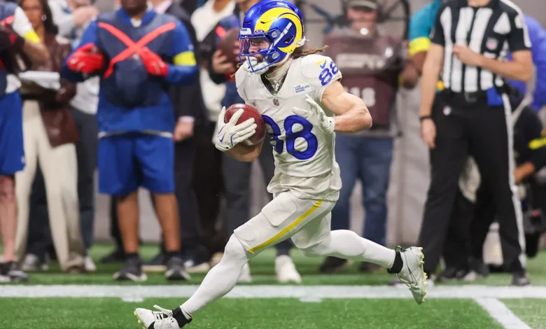 Rams WR Jordan Whittington questionable to return with chest injury