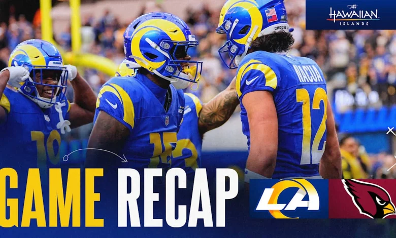 Rams clinch NFC's No. 5 seed with 37-20 win over Cardinals in Week 18