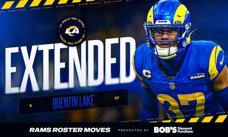 Rams sign Quentin Lake to three-year extension
