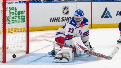 Rangers keep top goalie prospect Dylan Garand in AHL, recall Spencer Martin