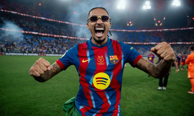 Raphinha, Super Cup Final man of the match