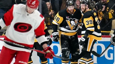 Rapid recap: Penguins dominate Hurricanes for second straight win out of holiday break