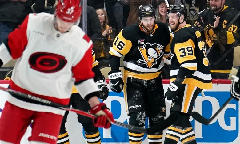 Rapid recap: Penguins dominate Hurricanes for second straight win out of holiday break