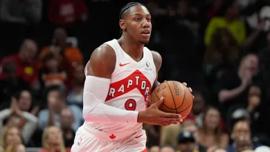 Raptors' Quickley, Mamukelashvili, Barrett out vs. Pacers