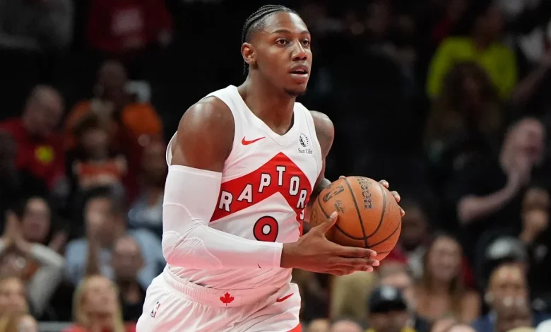 Raptors' Quickley, Mamukelashvili, Barrett out vs. Pacers