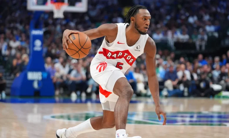 Raptors' Quickley questionable vs. Thunder as Poeltl returns to Toronto