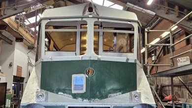 Rare railcar approaches end of 25 year long restoration