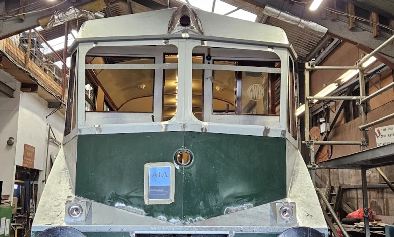 Rare railcar approaches end of 25 year long restoration
