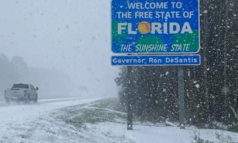 Rare snow from Florida to the Carolinas could make winter weather history in the Southeast this weekend
