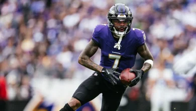 Rashod Bateman Ruled Out vs. Steelers