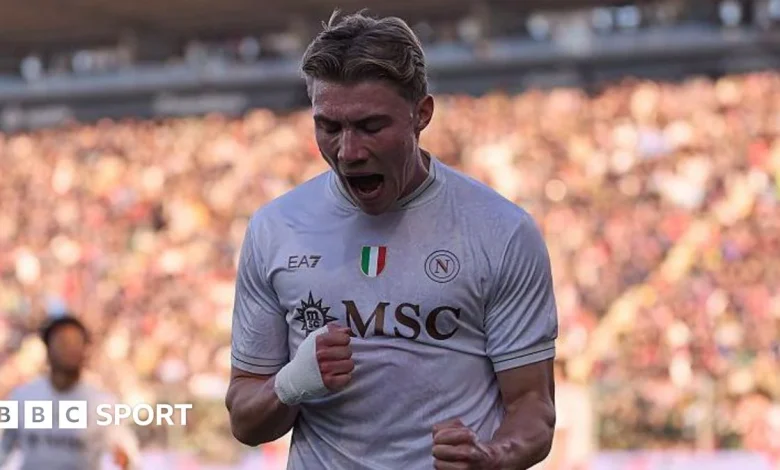 Rasmus Hojlund permanent Napoli move a 'formality', says sporting director Giovanni Manna