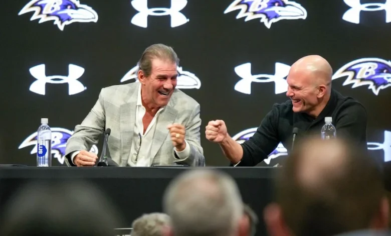 Ravens owner holds wide-ranging session on coaching decision, more