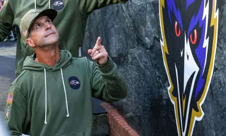 Ravens players say news of John Harbaugh’s firing is ‘shocking’