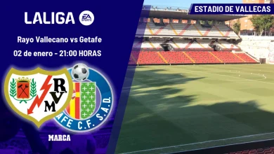 Rayo Vallecano - Getafe: horario, dónde ver en TV y canal del partido de LaLiga EA Sports