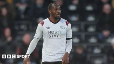 Reading sign Derby defender Nyambe on loan