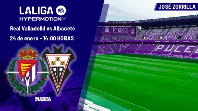 Real Valladolid - Albacete: a qué hora es, canal y dónde ver hoy en TV el partido de Segunda división
