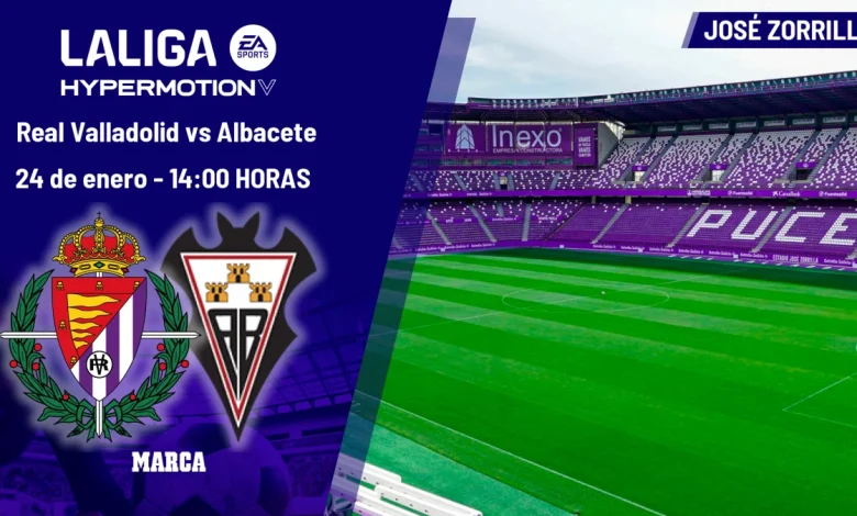 Real Valladolid - Albacete: a qué hora es, canal y dónde ver hoy en TV el partido de Segunda división
