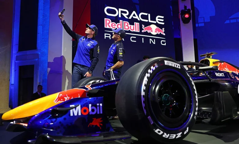 Red Bull Changes Its Livery, And We Get A Look At A Ferrari-Powered Cadillac