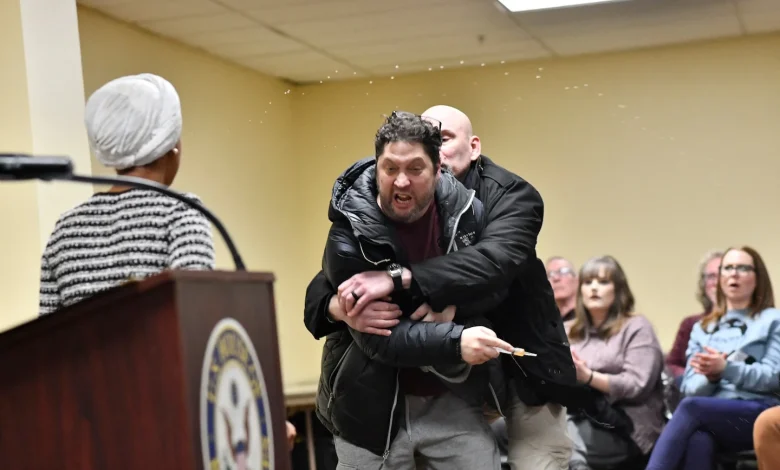 Rep. Ilhan Omar attacked during town hall meeting in Minneapolis - The Washington Post