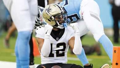 Report: Chris Olave to miss Week 18 after blood clot was detected in lung