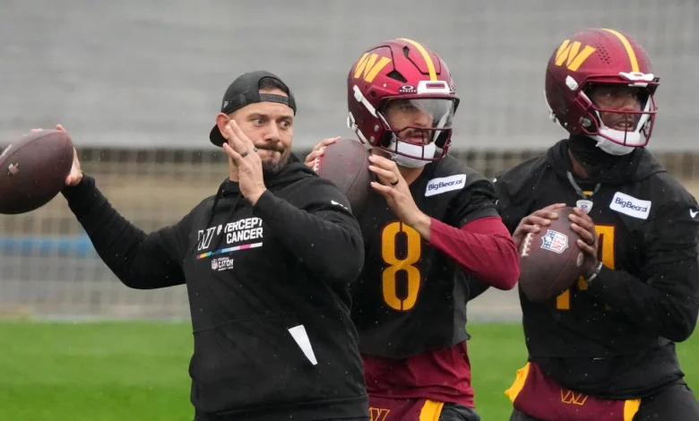 Report: Commanders QB coach David Blough a candidate for Lions offensive coordinator