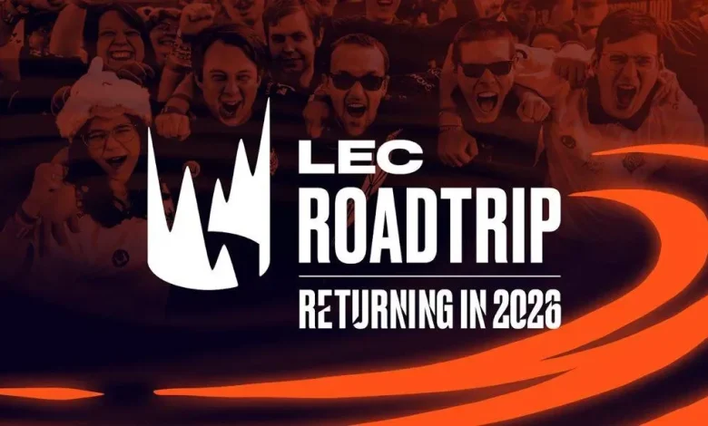 Riot Reveals LEC Roadtrip Schedule for 2026
