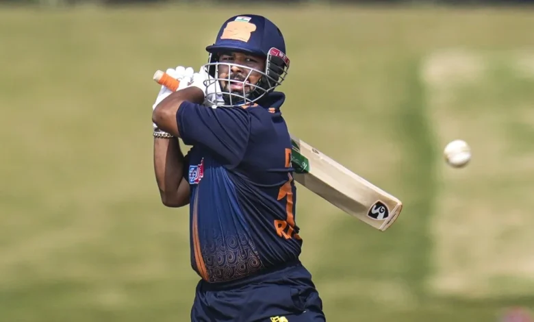 Rishabh Pant ruled out of India's ODI series against New Zealand