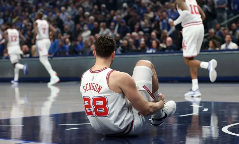 Rockets' Sengun done for night with ankle sprain