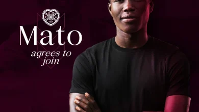 Rogers Mato agrees to join Hearts in summer