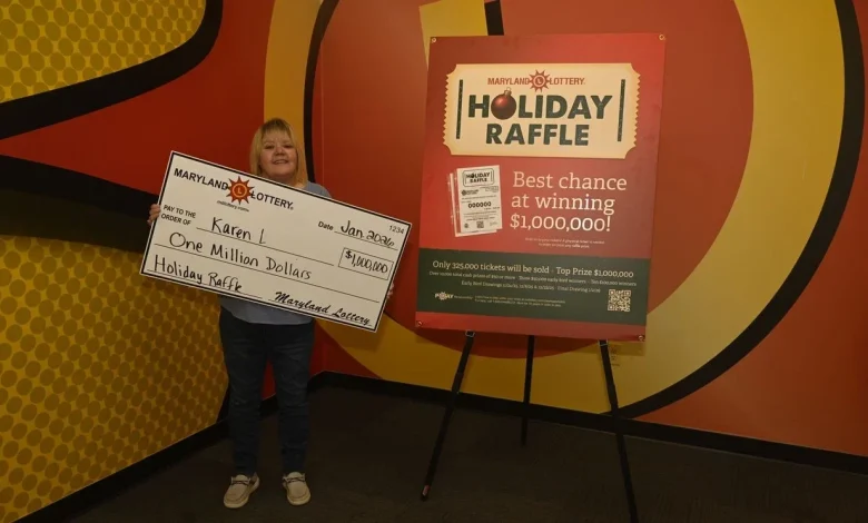 Rosedale woman wins $1 million in Maryland Lottery's holiday raffle