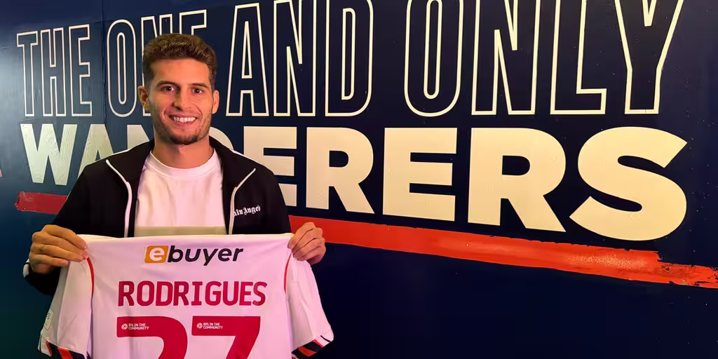 Ruben Rodrigues Signs For Wanderers!