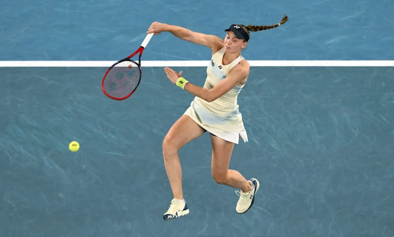 Rybakina holds off Pegula to set rematch of 2023 Australian Open final