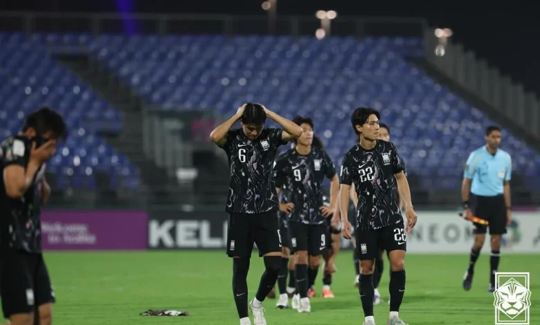 S. Korea loses to 10-man Vietnam on penalties to finish 4th at Asian U-23 football tournament
