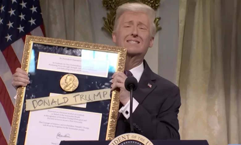 'SNL' Cold Open Skewers Donald Trump on Nobel Peace Prize, ICE & Venezuela