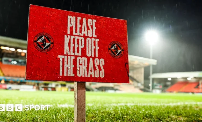 SPFL: Pitch inspections for Dundee United v St Mirren & Montrose v Peterhead